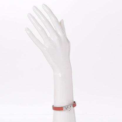 Hermes Swift Micro Rivale Bracelet S Sanguine 2 of 7