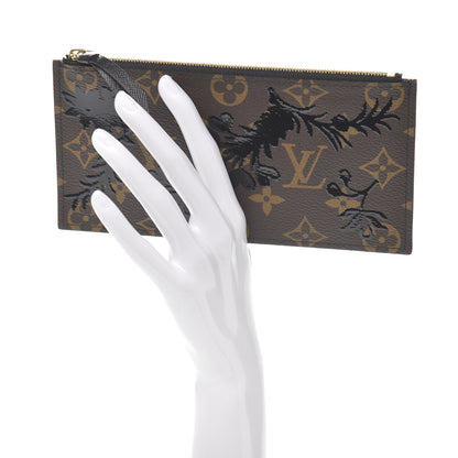 Louis Vuitton Monogram Blossom Felicie Chain Wallet Zippered Insert 2 of 6