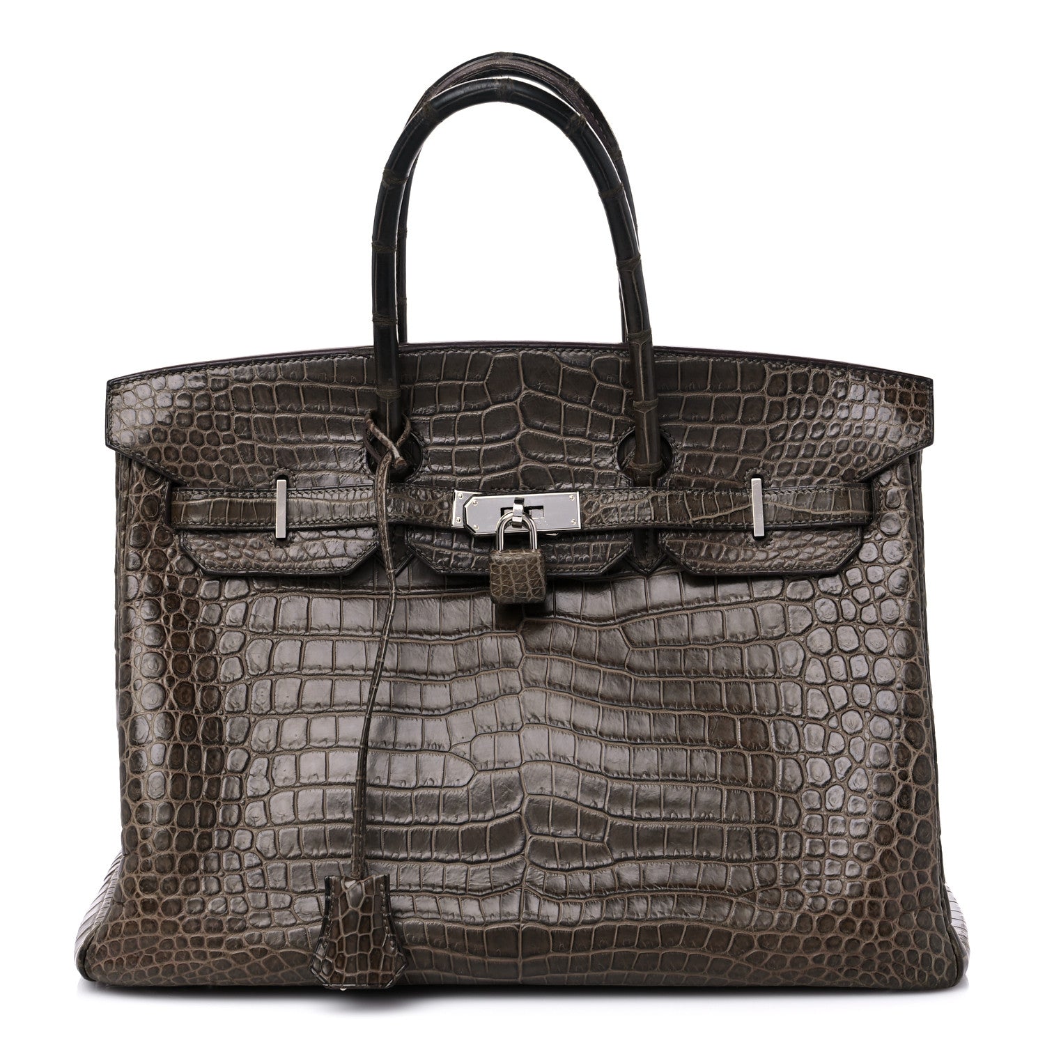 Hermes Matte Porosus Crocodile Birkin 35 1 of 14