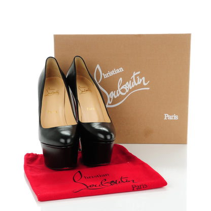 Christian Louboutin Shiny Calfskin Alta Vicky 160 Pumps 38.5 Black 8 of 11
