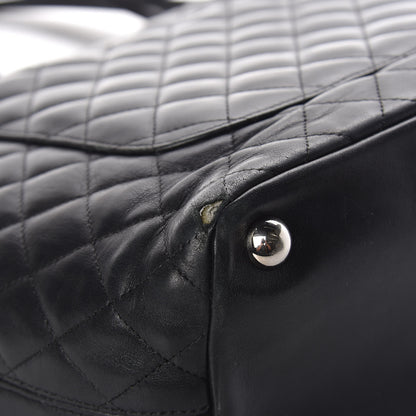 Chanel Calfskin Quilted Large Cambon Tote Black 11 of 18