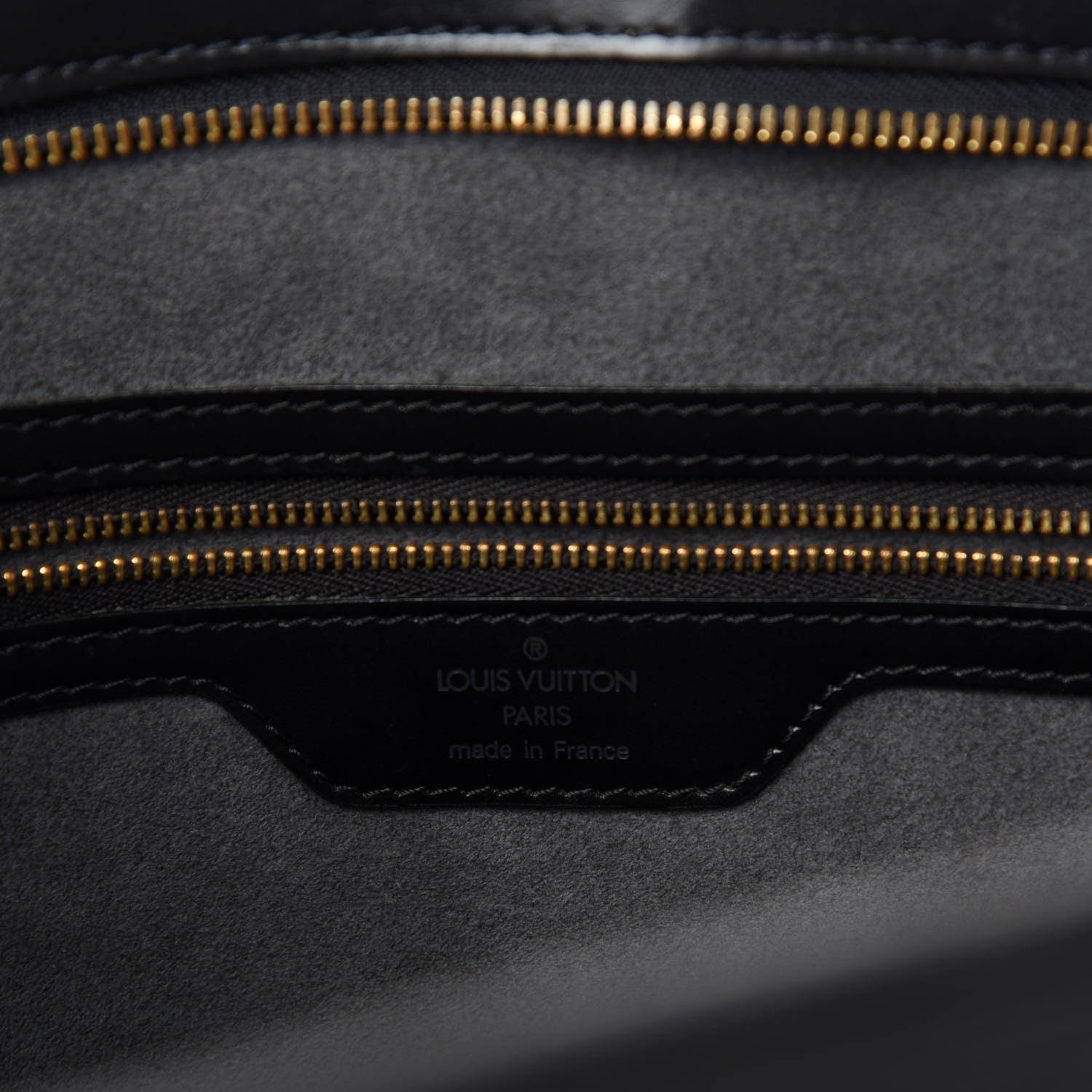 Louis Vuitton Epi Saint Jacques GM Black 8 of 9