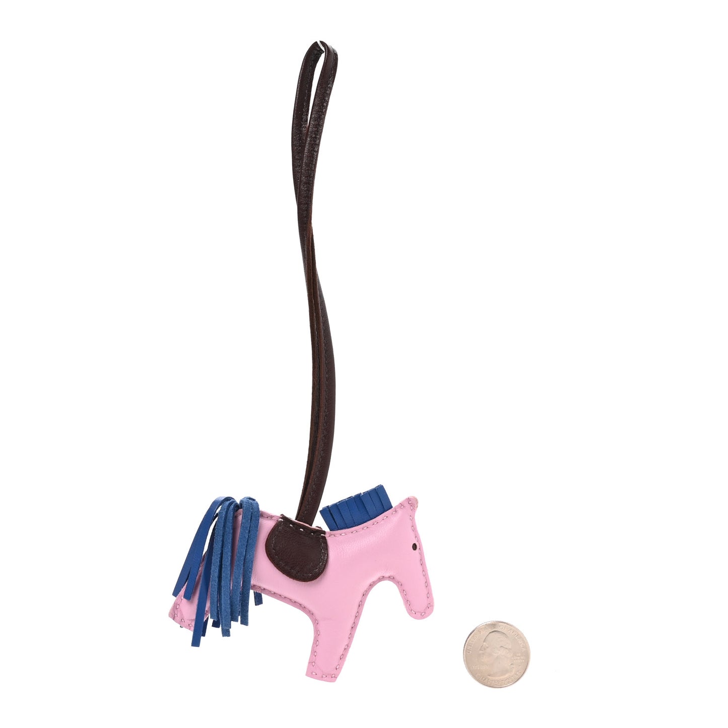 Milo Lambskin Grigri Rodeo Horse Bag Charm PM Mauve Sylvestre Bleu France Rouge Sellier