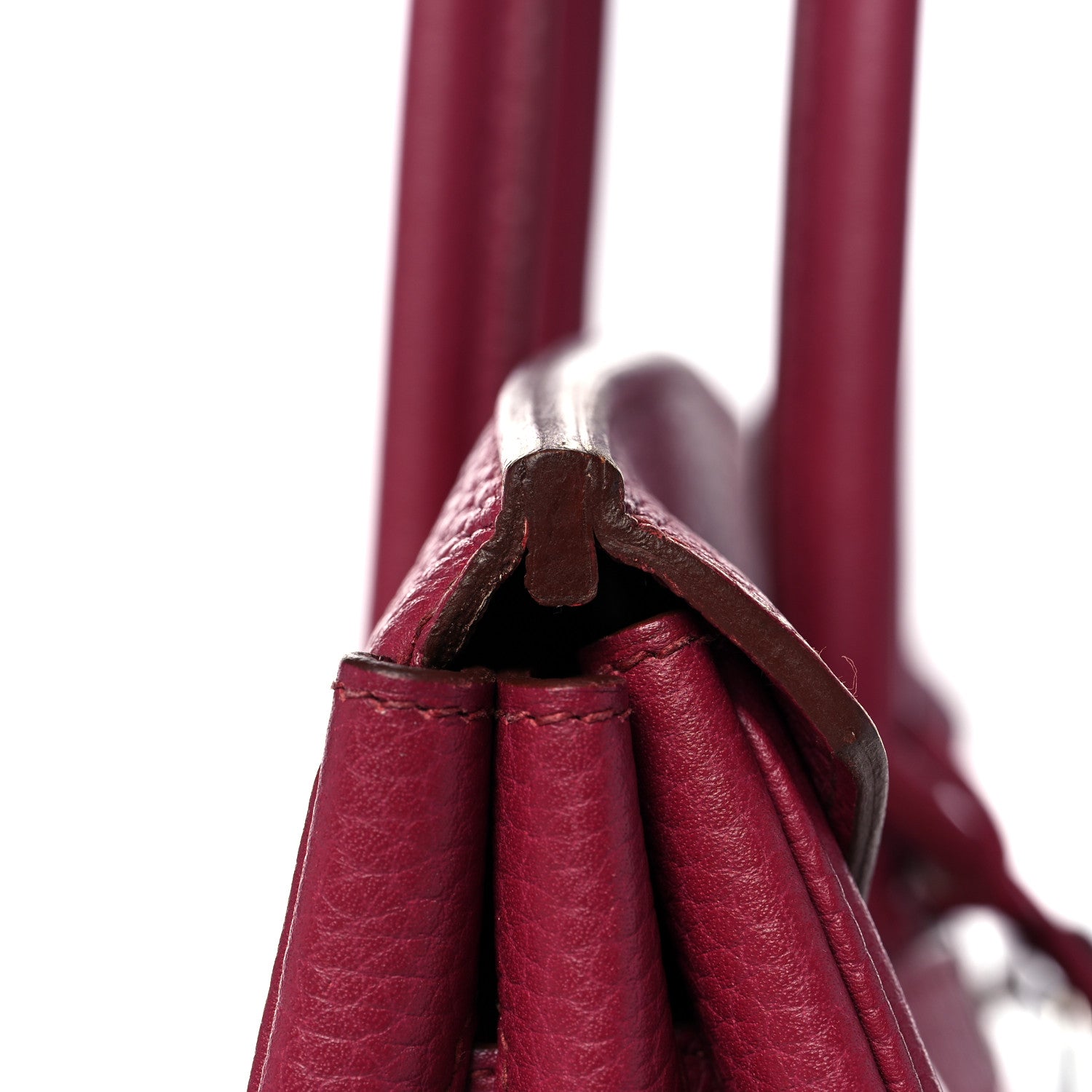 Hermes Taurillon Clemence Birkin 35 Rubis 43 of 48