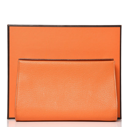Hermes Chevre Mysore Karo GM Orange 10 of 10
