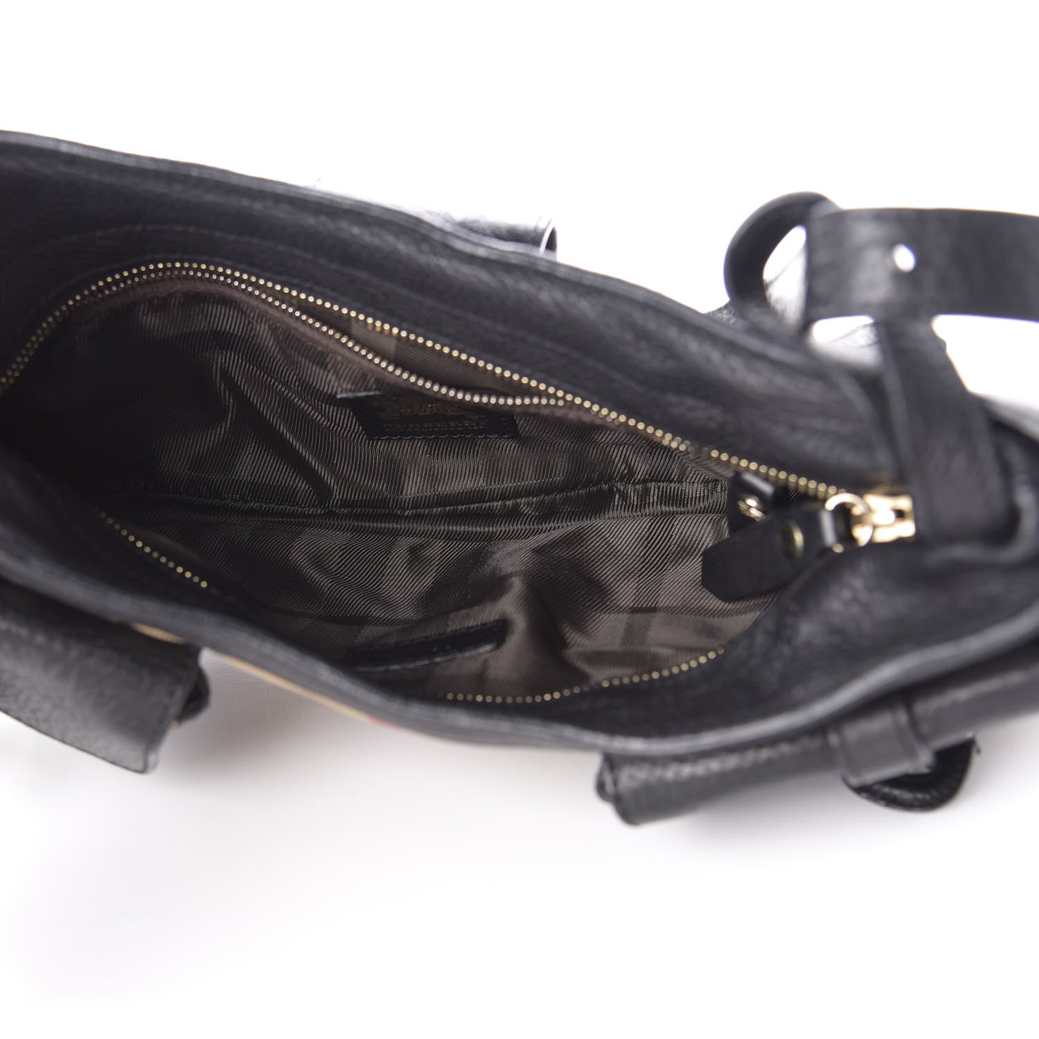 Burberry House Check Quilted Shoulder Bag Black 5 of 10