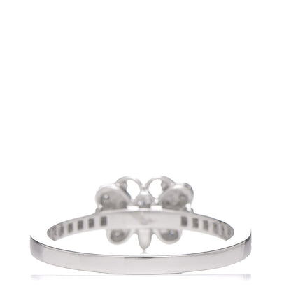 Tiffany Platinum Diamond Enchant Butterfly Ring 53 6.5 4 of 6