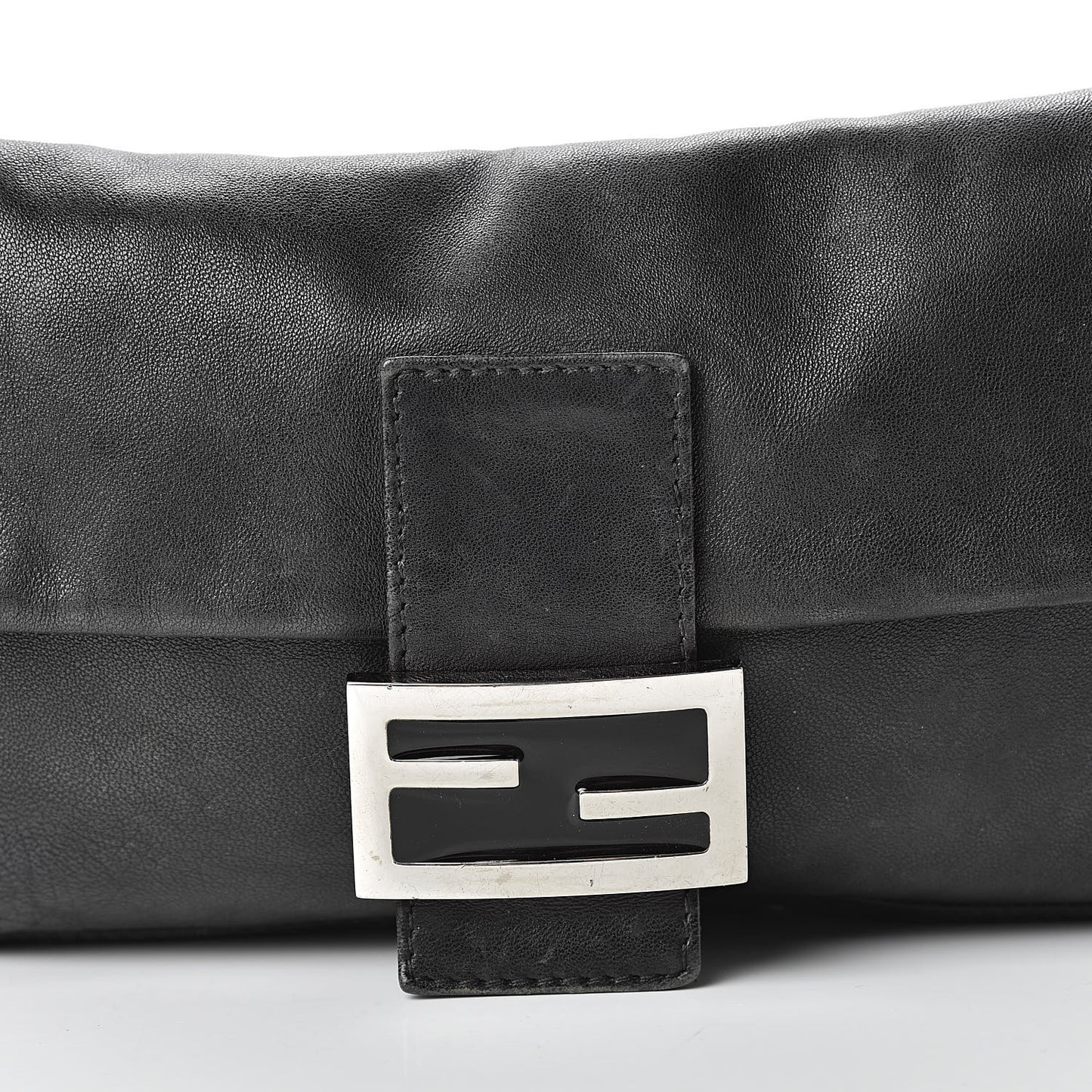 Calfskin Baguette Black