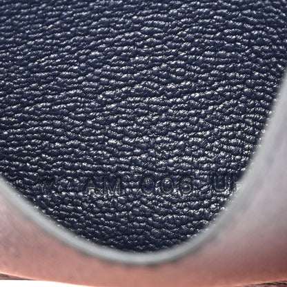 Hermes Epsom Evercolor Chevre Mysore Les Petits Chevaux Card Holder Bleu Indigo Bleu Nuit Gold Black 7 of 8