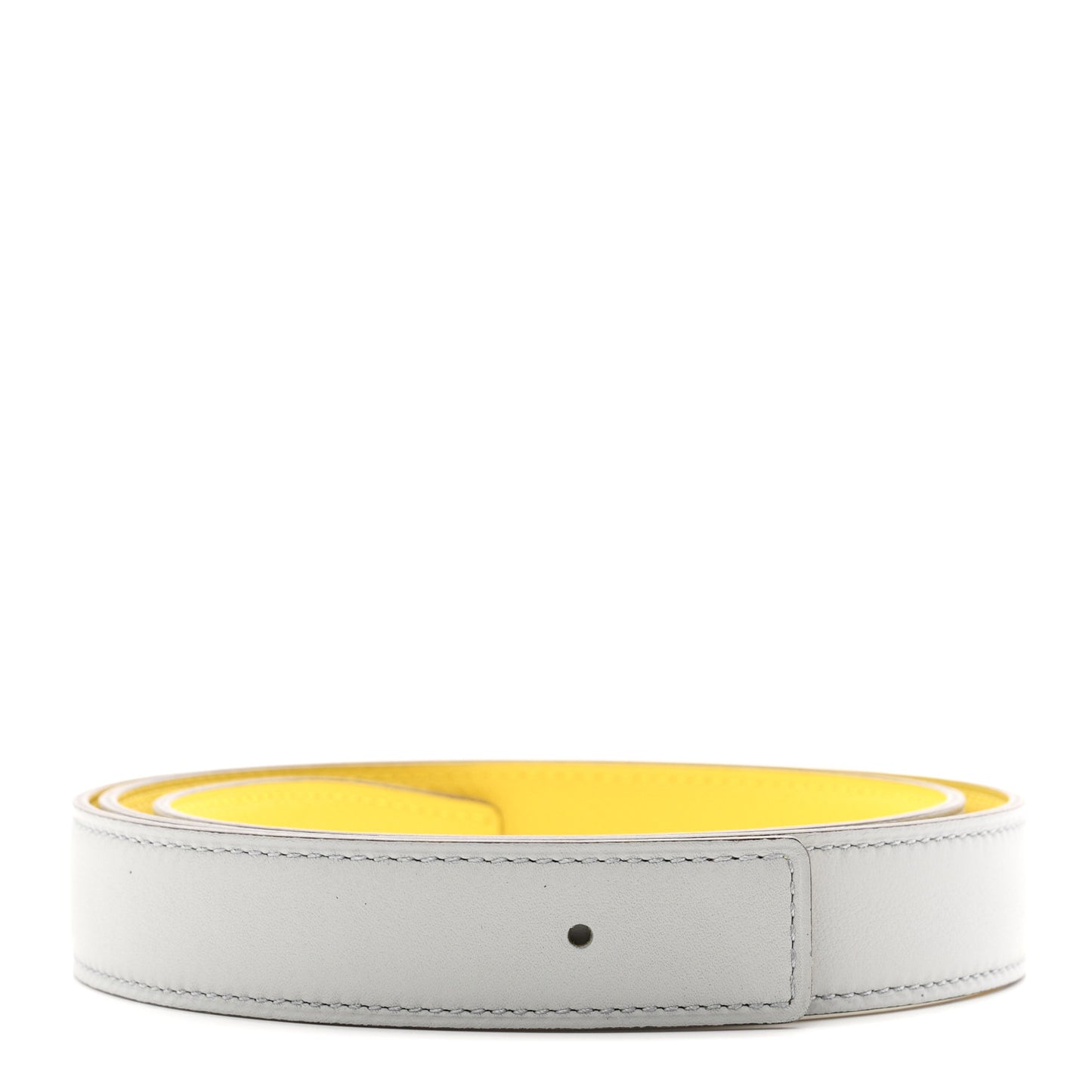 Epsom Swift 24mm Belt Strap 85 34 Bleu Glacier Jaune De Naples