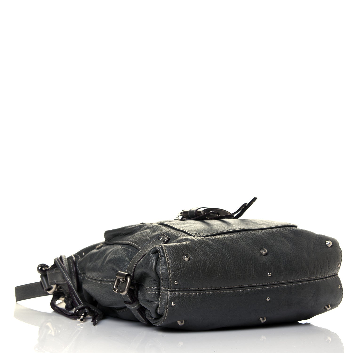 Chloe Calfskin Paddington Hobo Grey 4 of 9