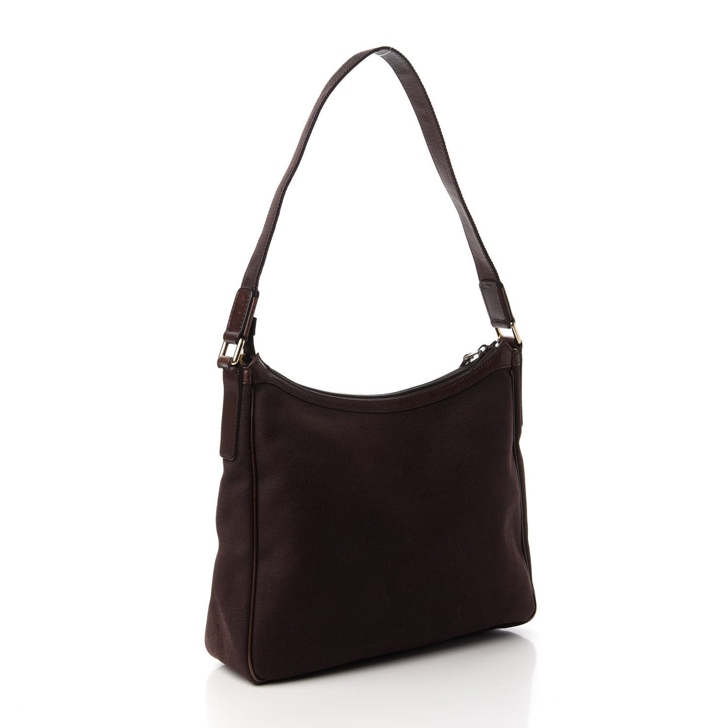 Canvas Shoulder Bag Brown