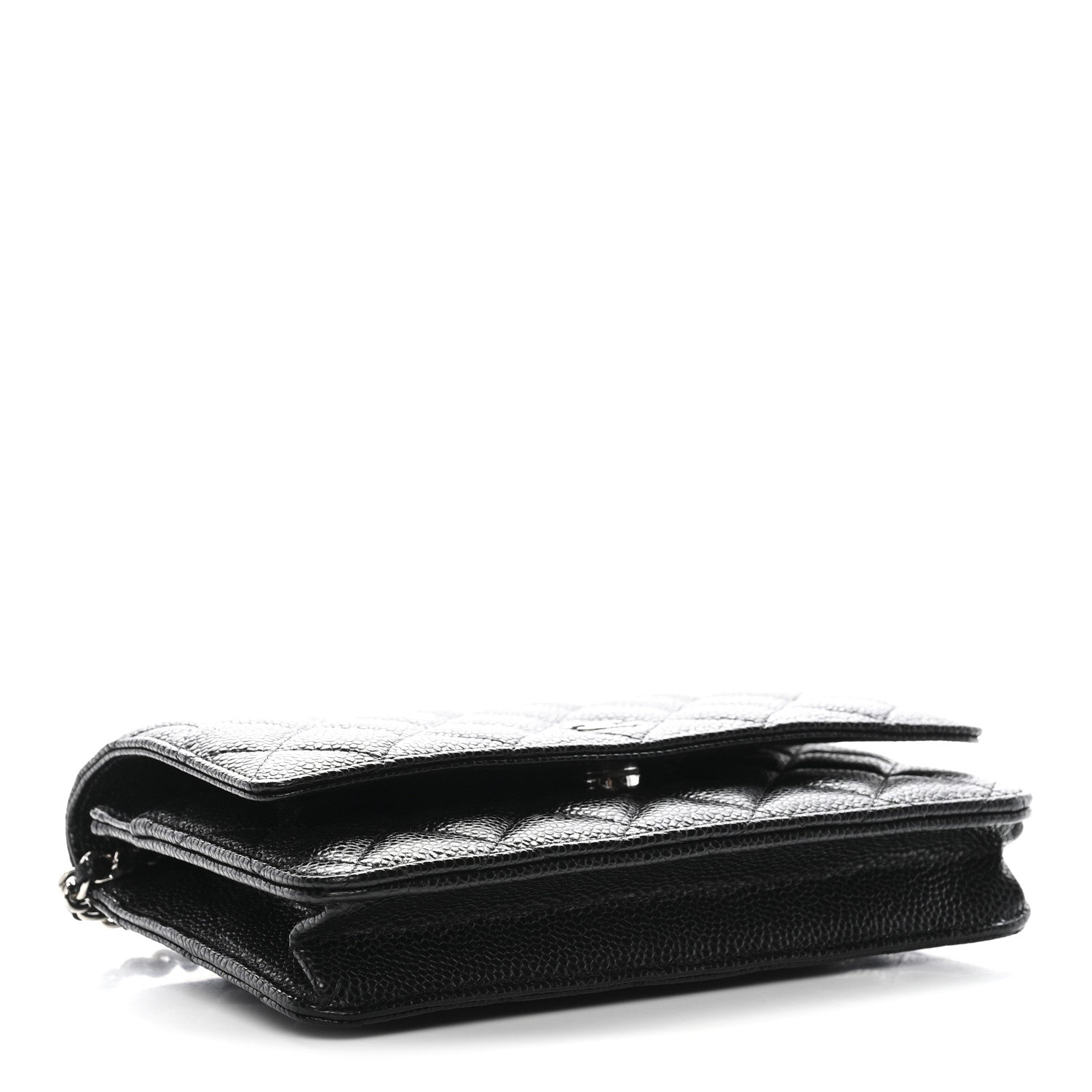 Chanel Caviar Quilted Wallet on Chain WOC Black 6 of 12