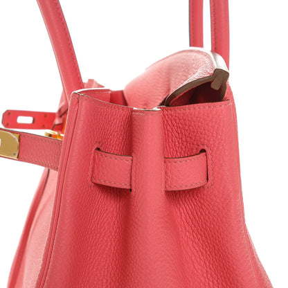 Hermes Togo Birkin 35 Rose Lipstick 17 of 21