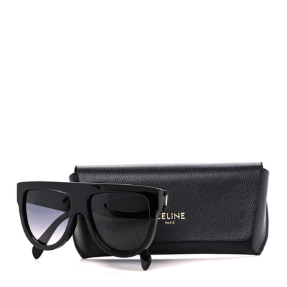 Celine Shadow Sunglasses CL 4001IN Black 8 of 8
