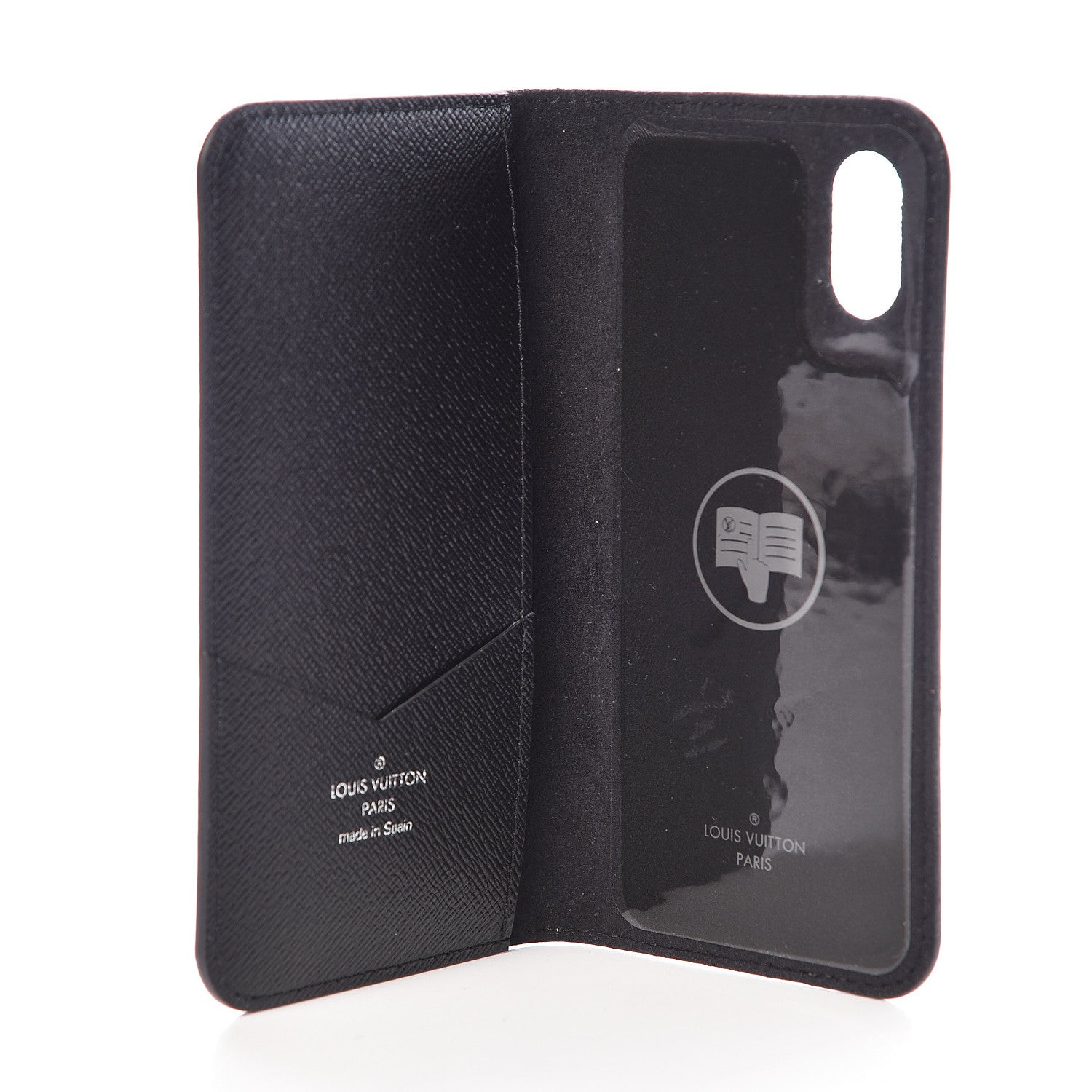 Louis Vuitton Monogram Eclipse iPhone X Folio Case 5 of 7