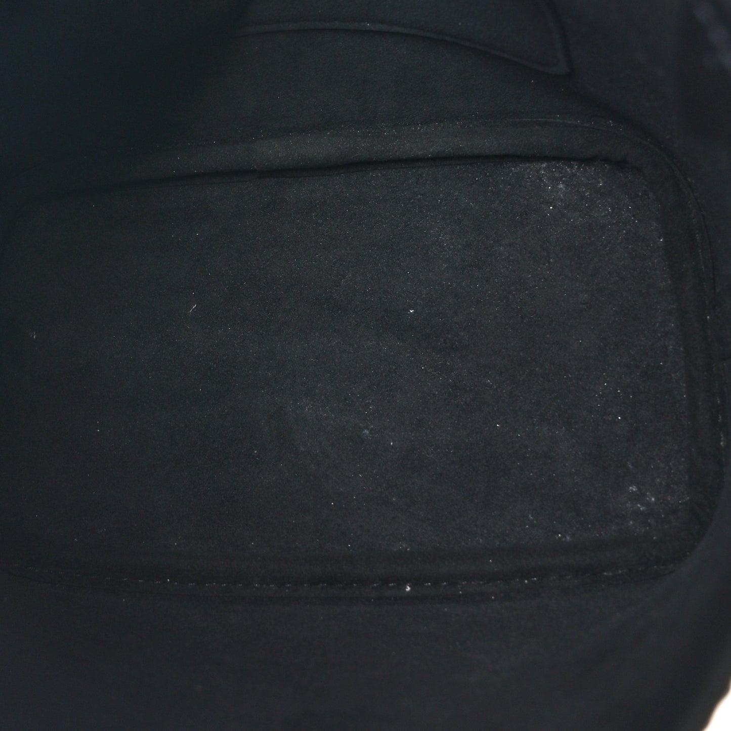 Calfskin Lock and Walk Bucket Black