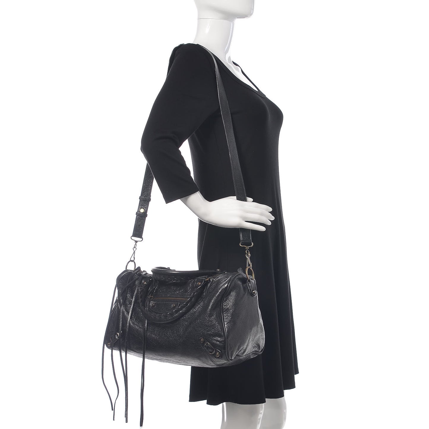 Agneau Classic Hardware Boston Black