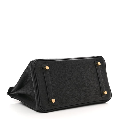 Hermes Togo Birkin 25 Black 4 of 11