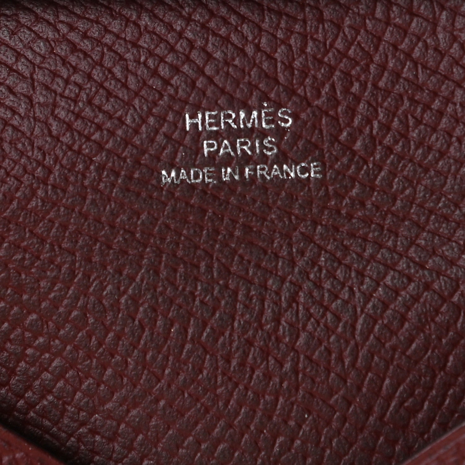 Hermes Epsom Bastia Coin Purse Rouge H 3 of 6