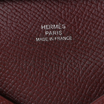 Hermes Epsom Bastia Coin Purse Rouge H 3 of 6