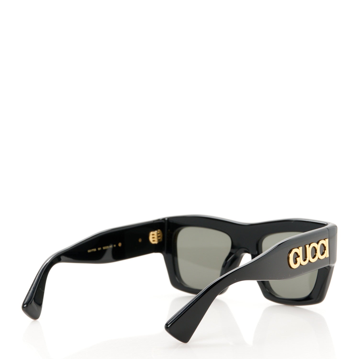 Gucci Acetate Square Sunglasses GG1772S Black 4 of 9