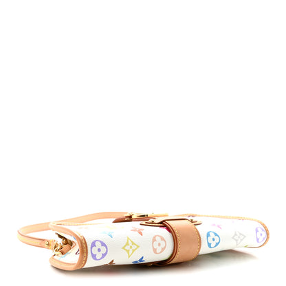 Louis Vuitton Monogram Multicolor Shirley White 4 of 9