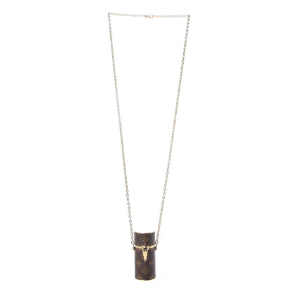 Louis Vuitton Monogram Chain Lipstick Case 4 of 10