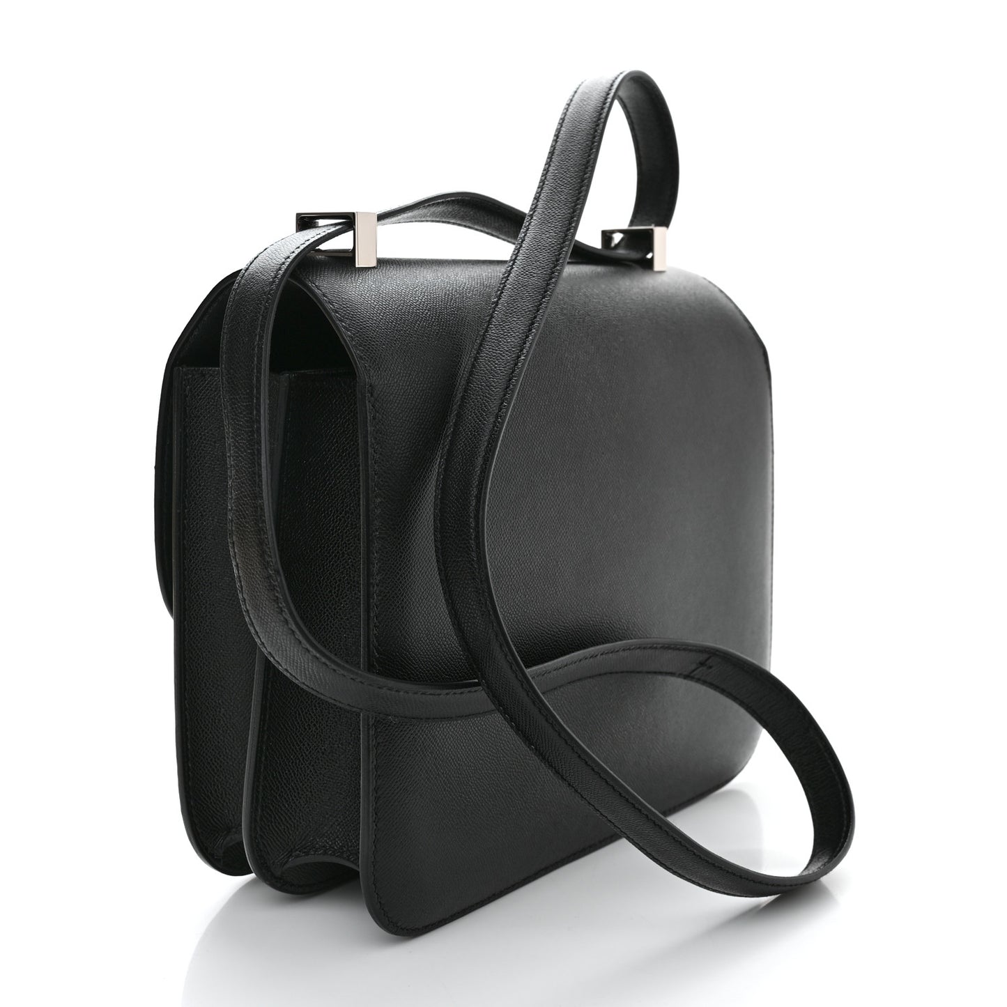 Madame Calfskin Lizard Constance 24 Black Ombre