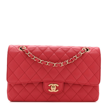 Chanel Caviar Quilted Medium Double Flap Pink 1 of 10