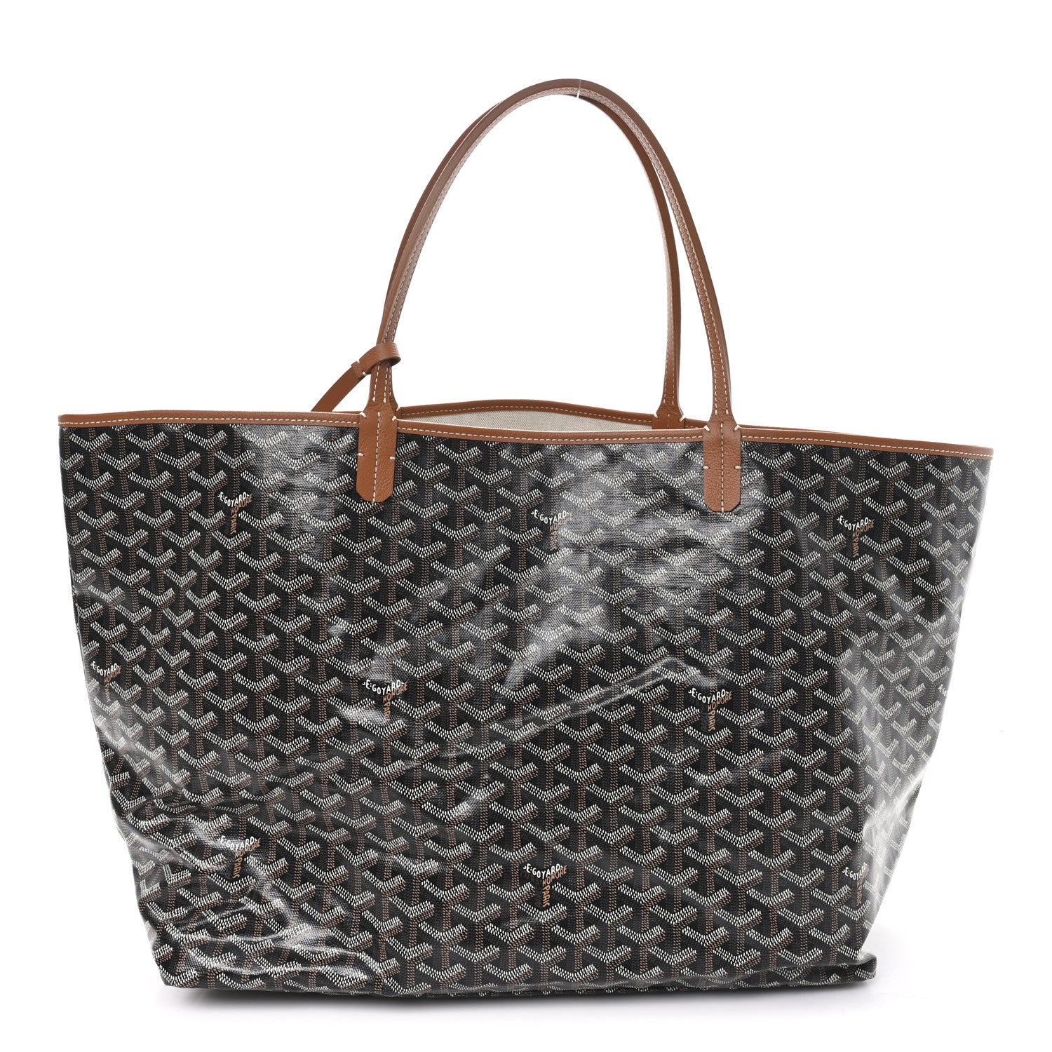 Goyard Goyardine Saint Louis GM Black Gold 1 of 11