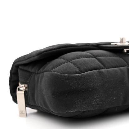 Chanel Nylon Square Quilted Flap Black 9 of 10