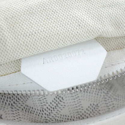 Goyard Goyardine Fidji Zip Hobo White 13 of 14