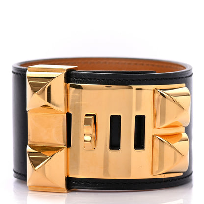 Hermes Box Collier de Chien CDC Bracelet L Black 3 of 5