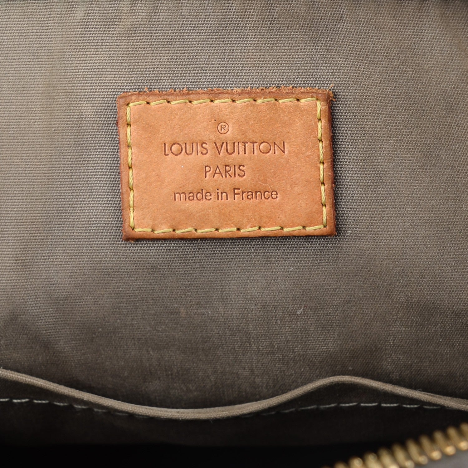 Louis Vuitton Vernis Alma PM Gris Art Deco 6 of 7