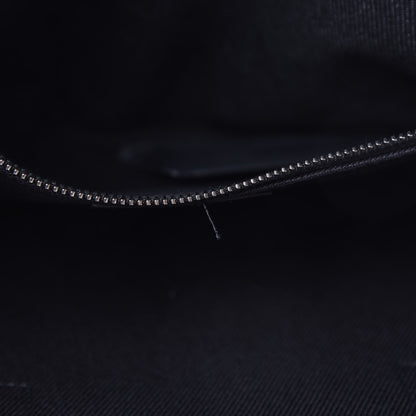 Saint Laurent Linen Calfskin Rive Gauche Tote Black 11 of 11
