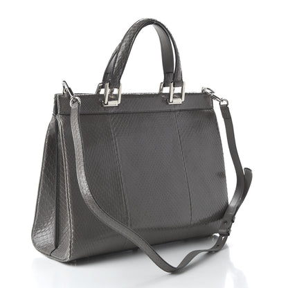 Gucci Elaphe Medium Zumi Top Handle Bag Dusty Grey 3 of 10