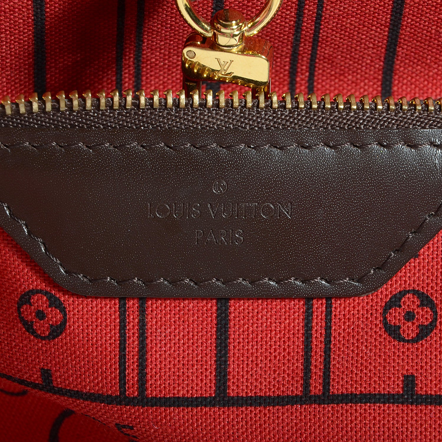Louis Vuitton Damier Ebene Neverfull GM 6 of 8