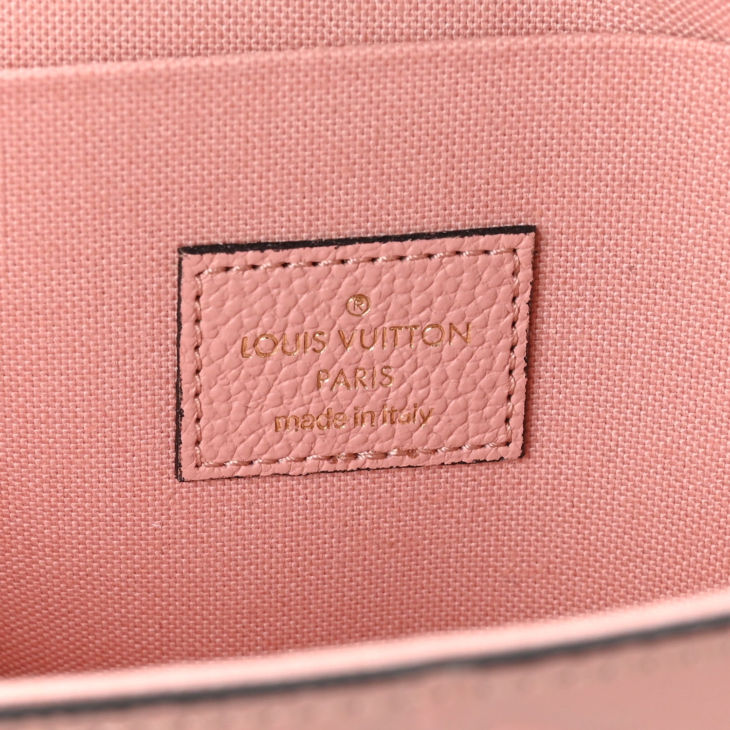 Louis Vuitton Empreinte Pochette Felicie Chain Wallet Rose Poudre 12 of 21