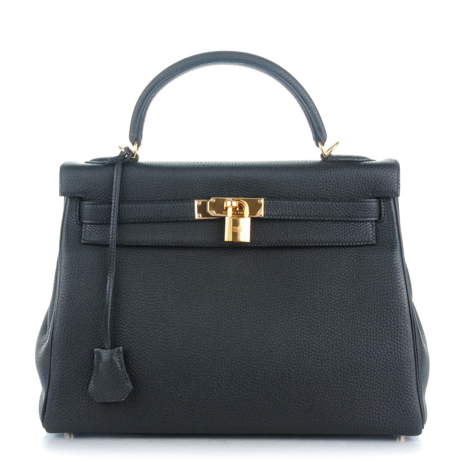 Hermes Togo Kelly Retourne 32 Black 1 of 24