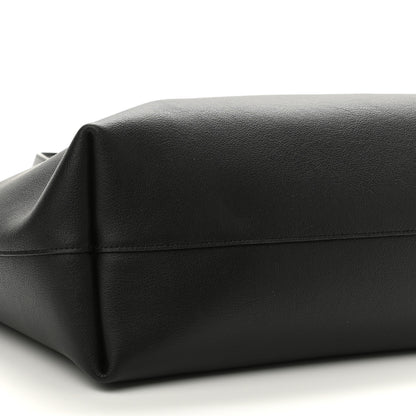 Saint Laurent Calfskin Large Shopping Tote Black 10 of 11