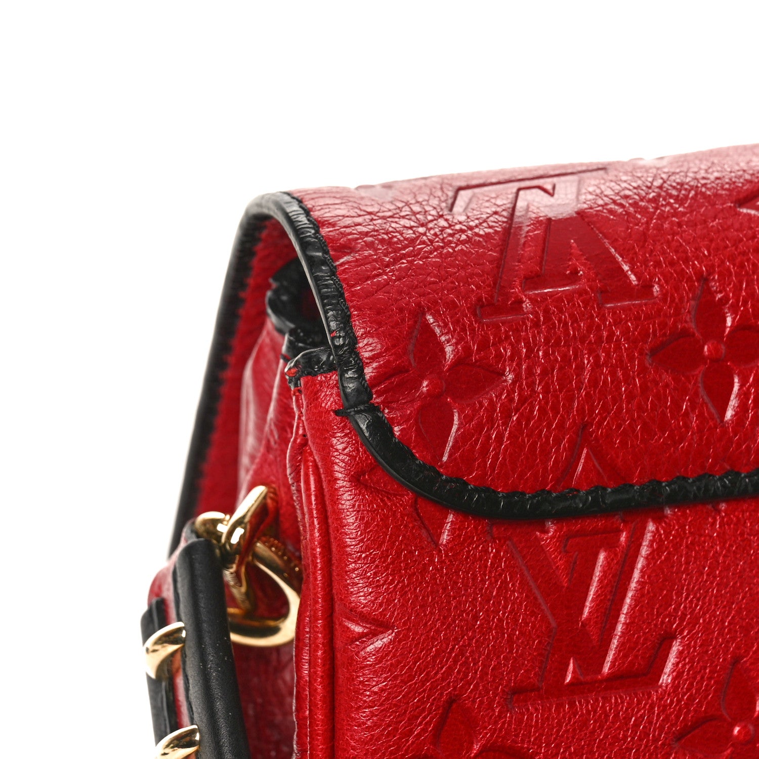 Louis Vuitton Deerskin Embossed Monogram My Deer Rebelle Red 11 of 12