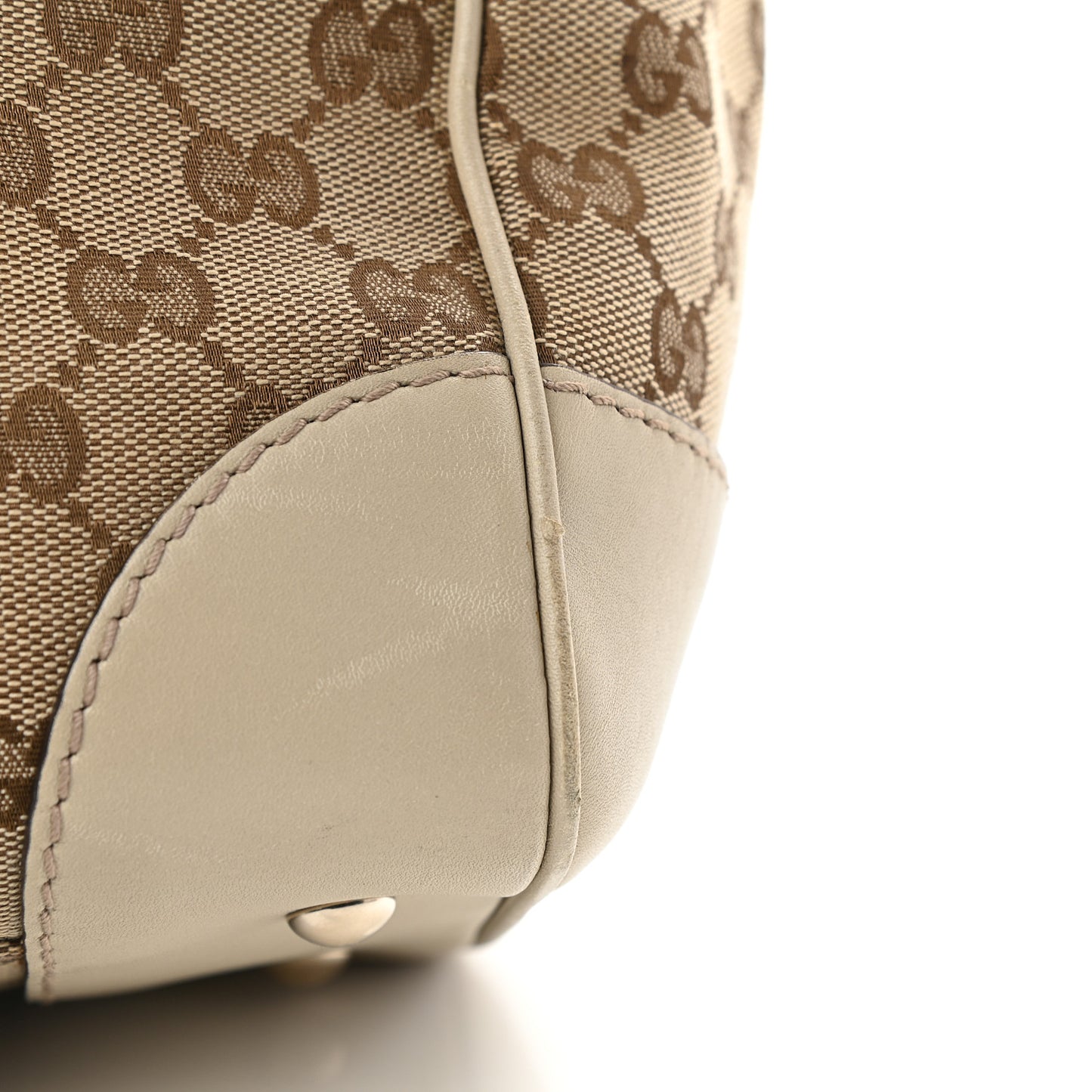 Monogram Web Medium Mayfair Tote Gold