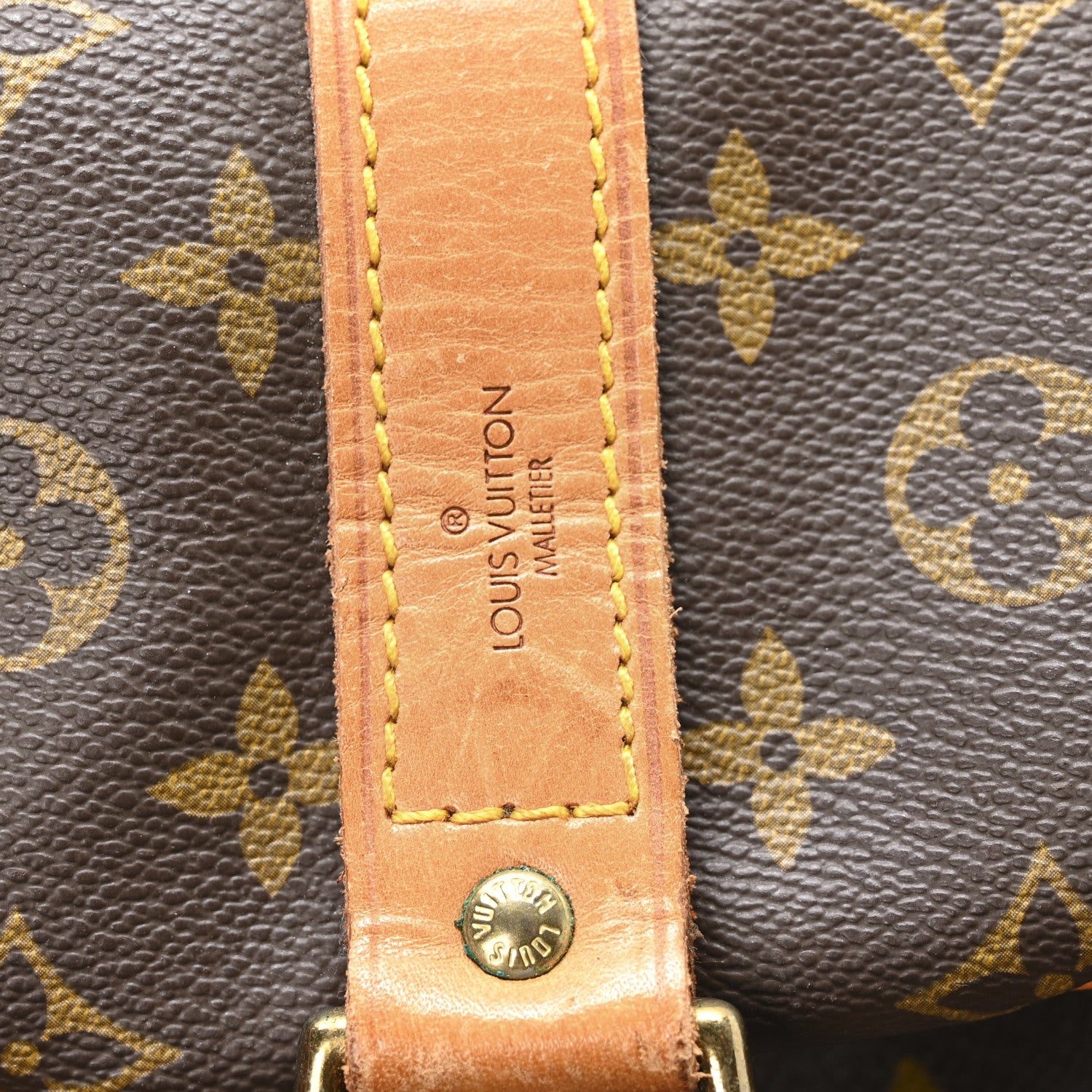Louis Vuitton Monogram Keepall Bandouliere 55 5 of 11