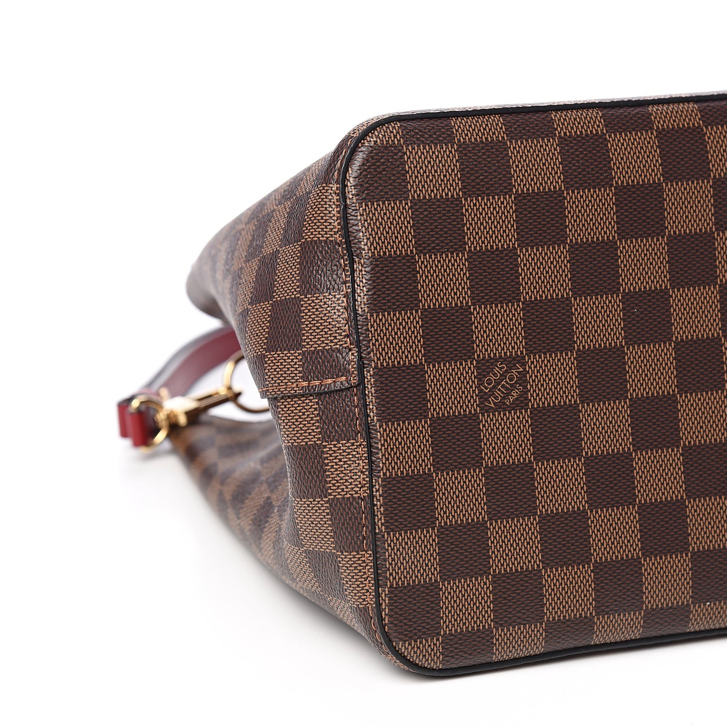 Damier Ebene Neonoe MM Cherry Berry