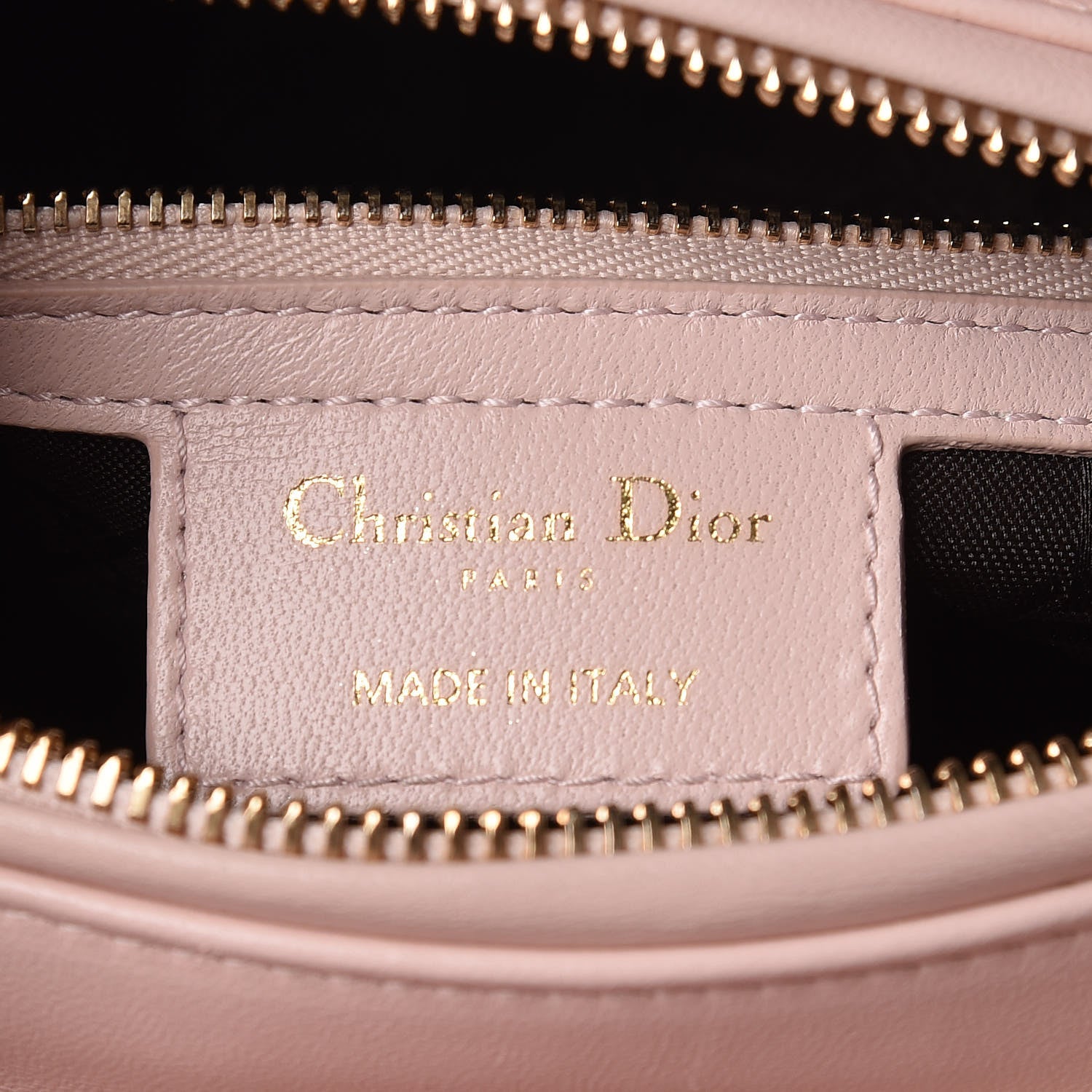 Christian Dior Lambskin Cannage Medium Lady Dior Light Pink 8 of 10