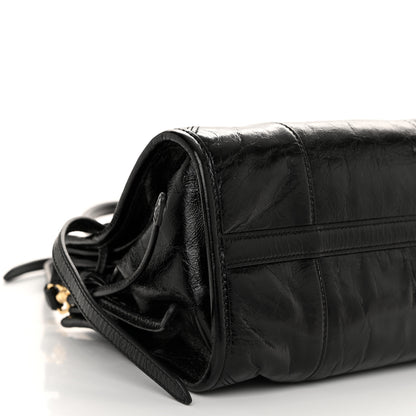 Prada Shiny Nappa Medium Shoulder Bag Black 9 of 10