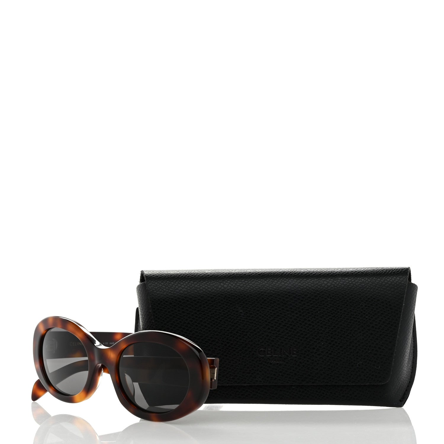 Celine Acetate Triomphe 01 Sunglasses CL 40194U Tortoise 7 of 7