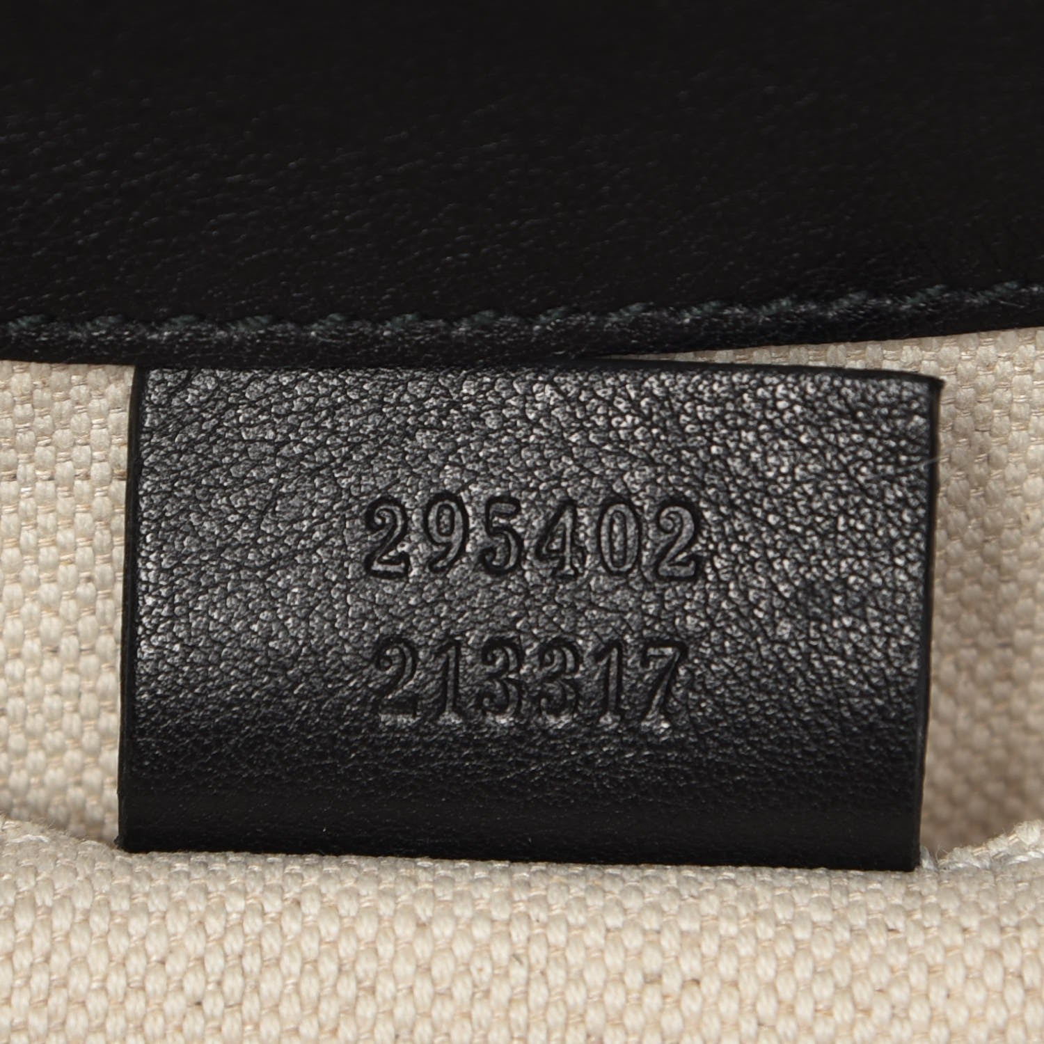 Gucci Guccissima Medium Emily Chain Shoulder Bag Black 7 of 7