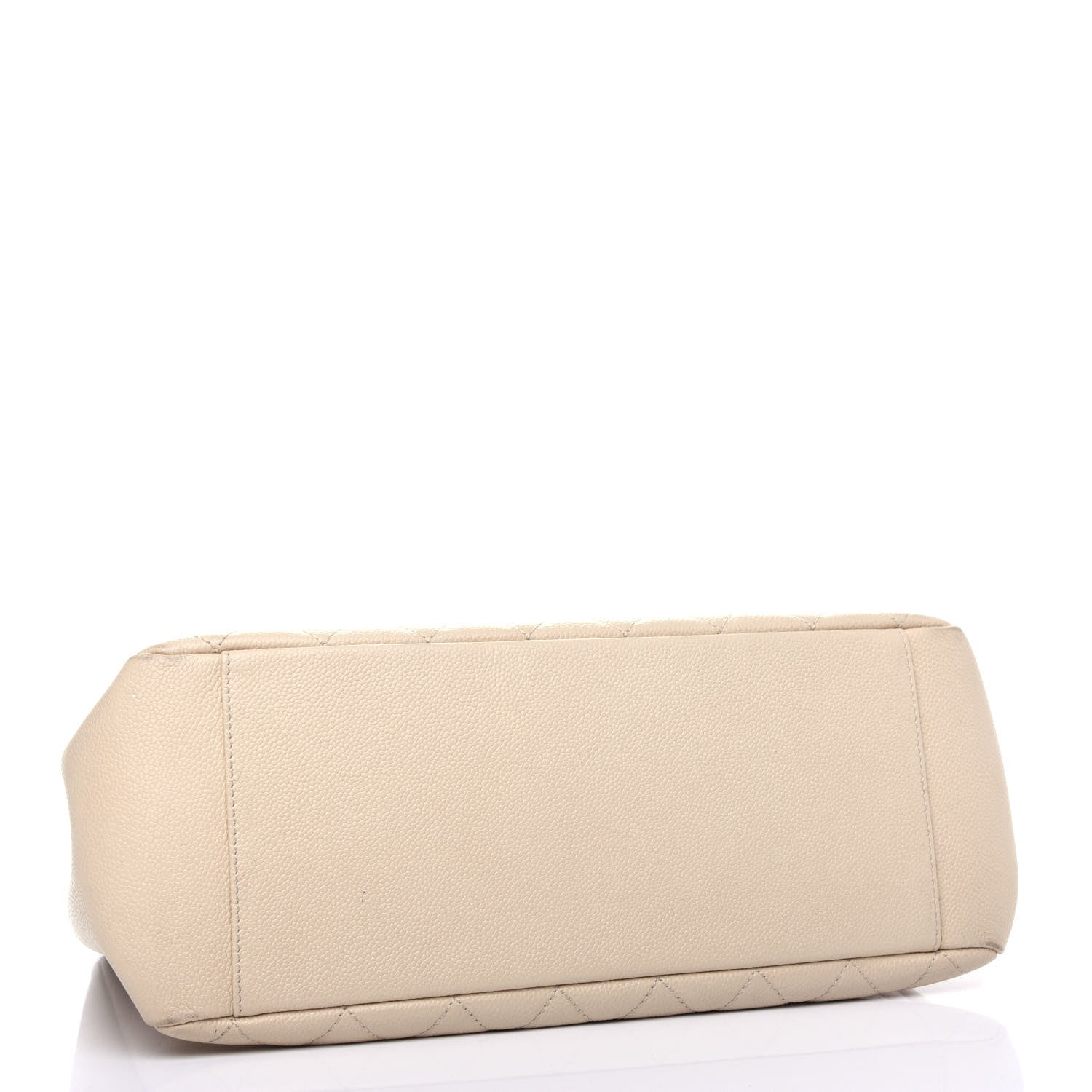 Chanel Caviar Quilted Grand Shopping Tote GST Beige Clair 4 of 11